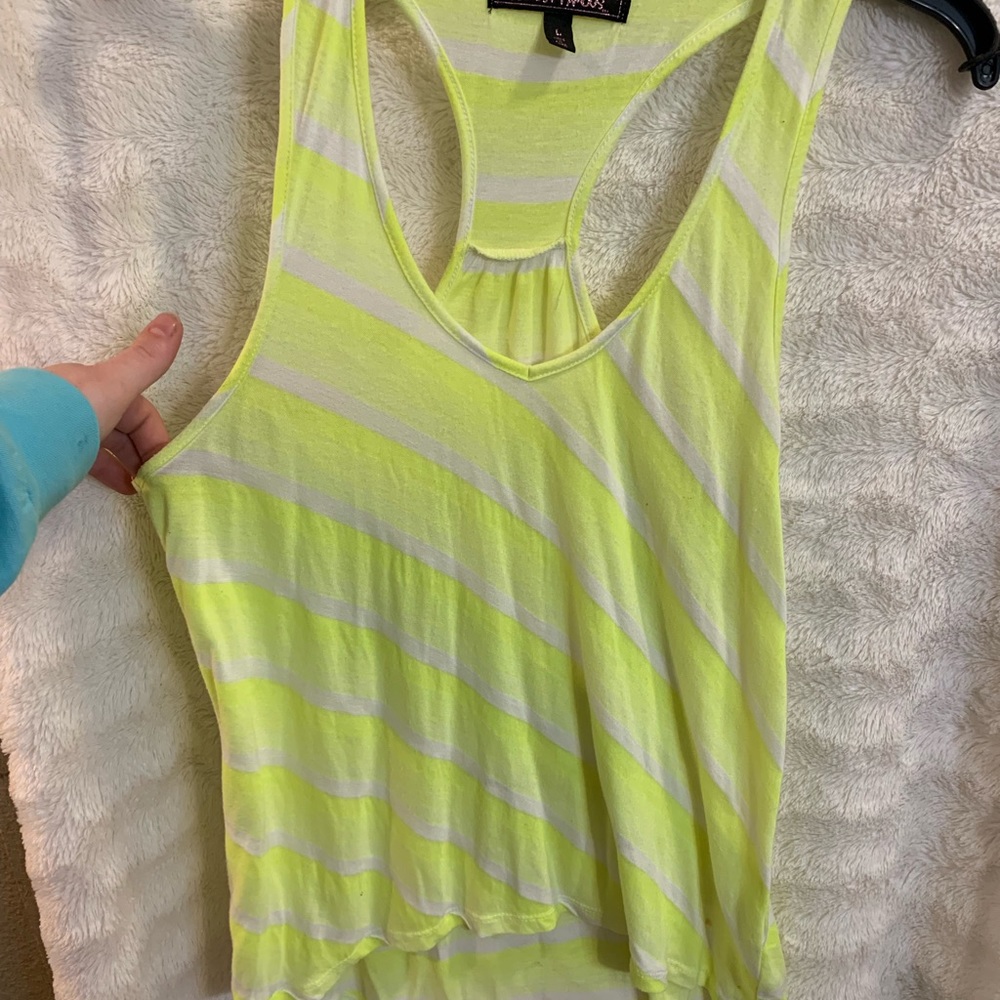 Neon Yellow Tank